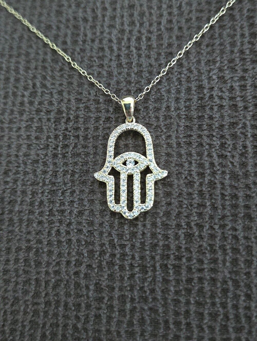 Cote d'Argent Gold💛 Hamsa🤚 Pendant Necklace - NWT
